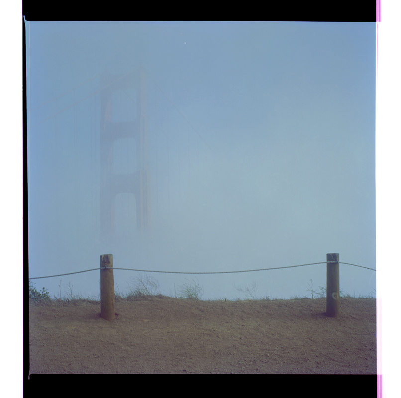 Marcus Bunyan (Australian, b. 1948) 'Mist, Golden Gate' 2000 from the series 'Thirdspace'