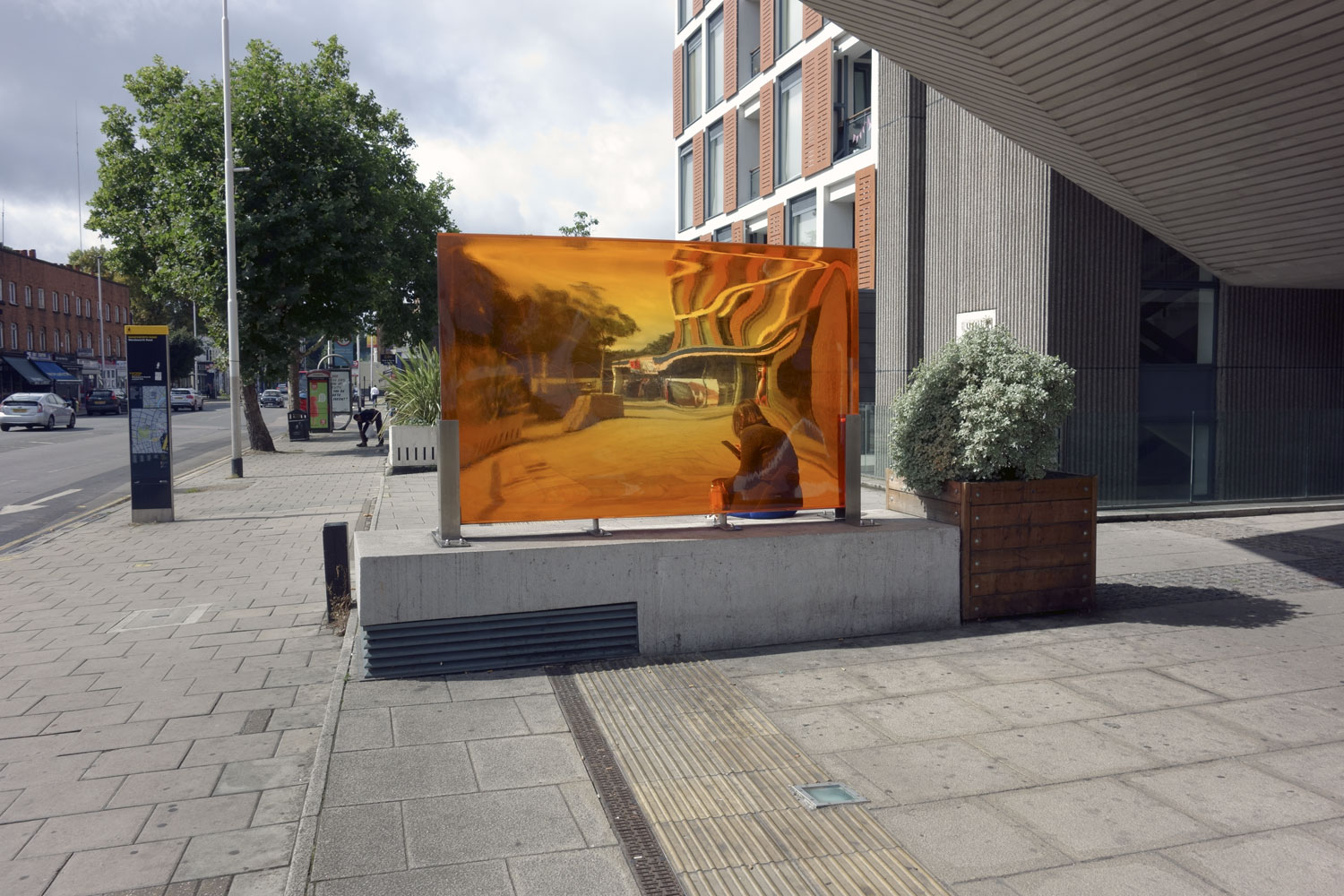 Marcus Bunyan (Australian, b. 1958). 'Women in orange' London 2017/2022