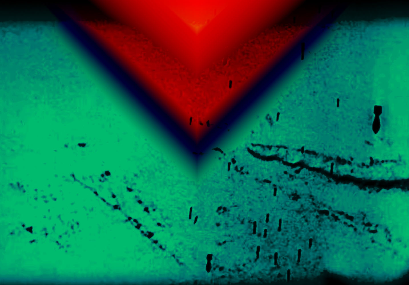 Marcus Bunyan (Australian, b. 1958) 'Bomb' 2023 From the series 'Aus der Traum (From the Dream)' 2023