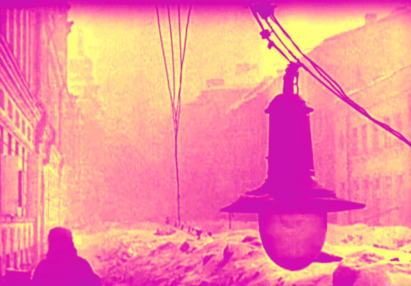 Marcus Bunyan (Australian, b. 1958) 'City (lamp)' 2023 From the series 'Aus der Traum (From the Dream)' 2023